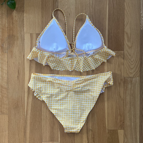 Cupshe Plaid Swimsuit Bikini Size XXL - Picture 3 of 9